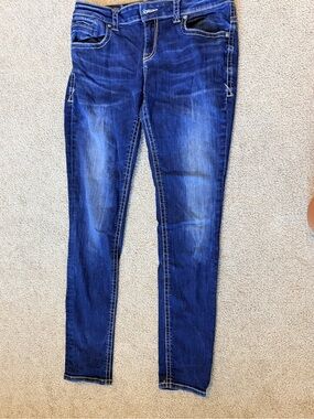 Buckle Women's Blue Skinny Jeans